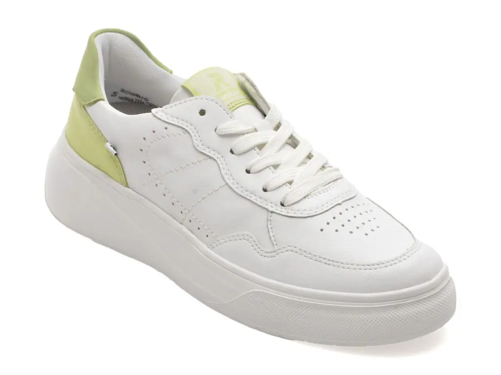 Pantofi sport RIEKER albi