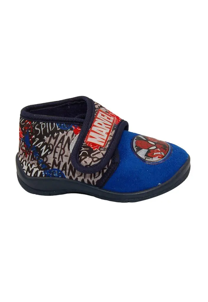Pantofi sport cu model Spiderman si velcro-FETE-