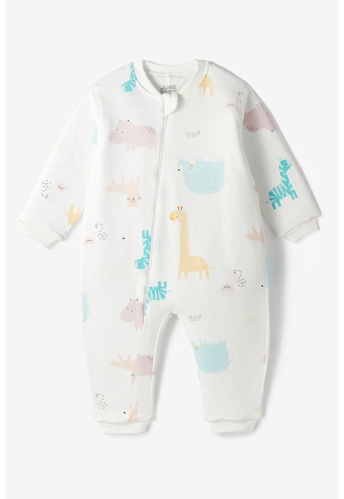 Pijama din bumbac cu model-BAIETI-