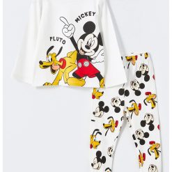 Pijama lunga cu Mickey Mouse-BAIETI-