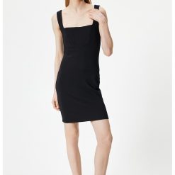 Rochie bodycon cu decolteu patrat-FEMEI-