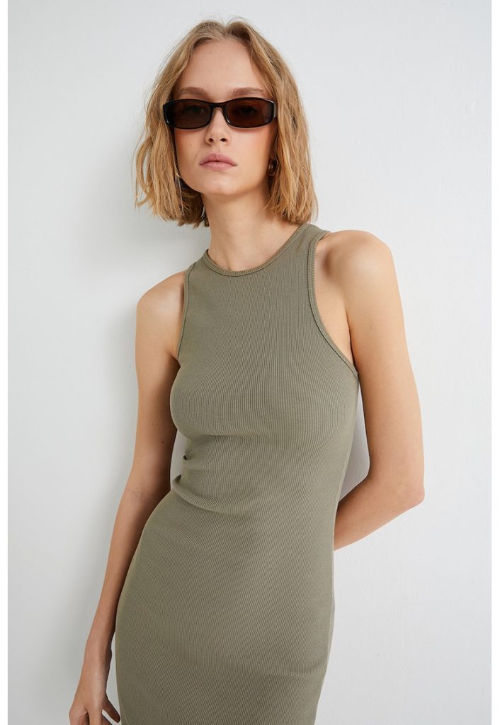 Rochie bodycon cu striatii-FEMEI-