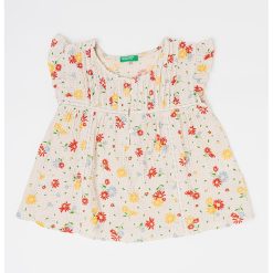 Rochie cu imprimeu floral-FETE-IMBRACAMINTE/Rochii