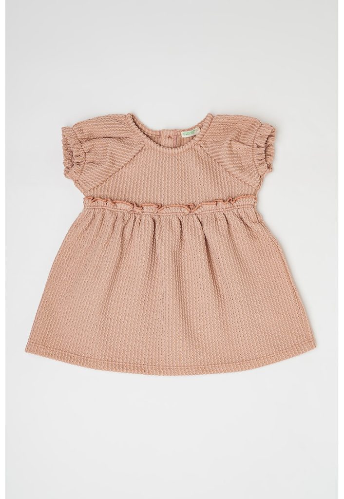 Rochie evazata cu maneci raglan-FETE-IMBRACAMINTE/Rochii