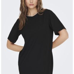 Rochie midi cu slit lateral-FEMEI-