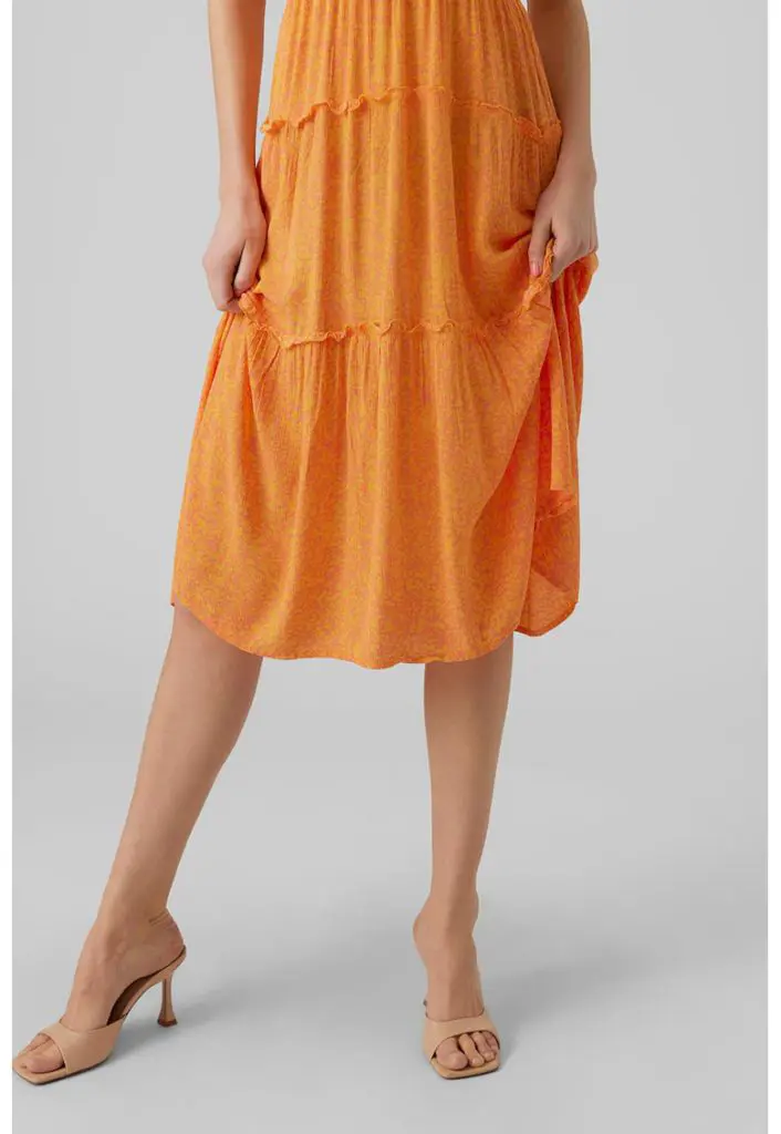 Rochie midi fara maneci-FEMEI-IMBRACAMINTE/Rochii