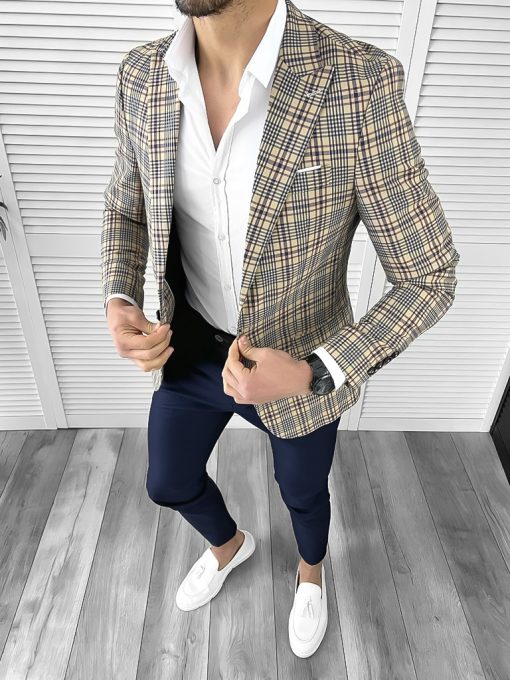 Sacou barbati slim fit 1162  X-Sacouri barbati