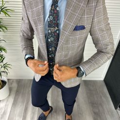 Sacou barbati slim fit 12839 D3-5.3-Sacouri barbati