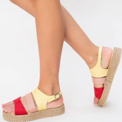 Sandale Firmo Galbene 1