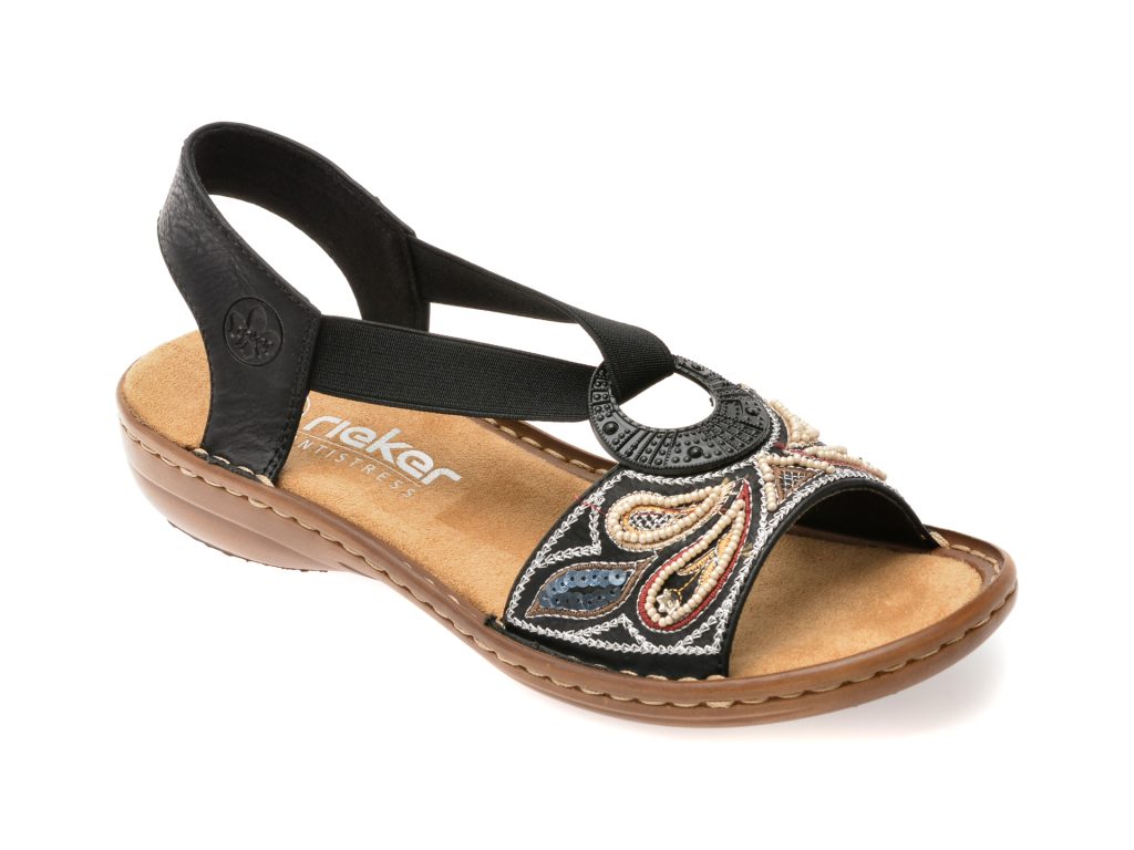 Sandale RIEKER negre