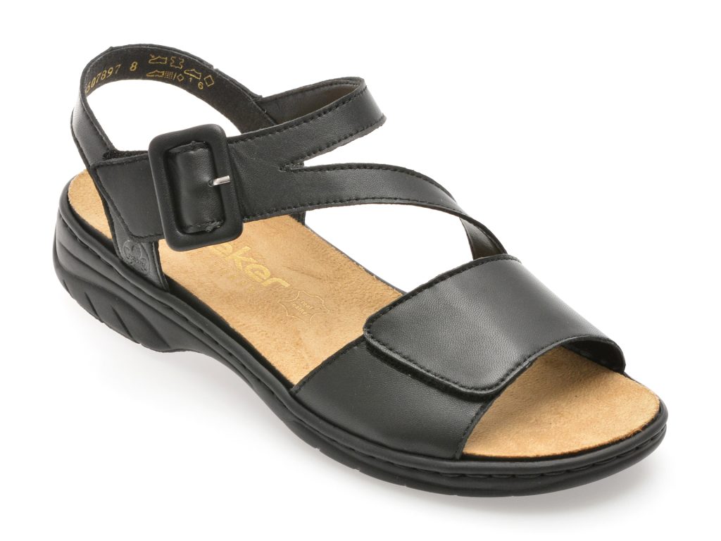 Sandale RIEKER negre