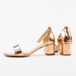 Sandale cu toc Opazy Aurii 2 4