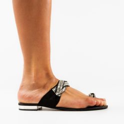Sandale dama Hanes Negre 3