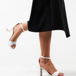 Sandale dama Hassan Argintii 2