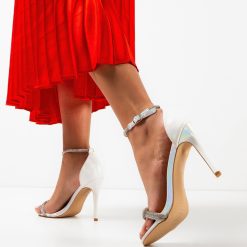 Sandale dama Selor Albe 1