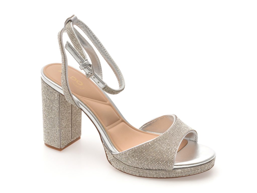 Sandale elegante ALDO argintii