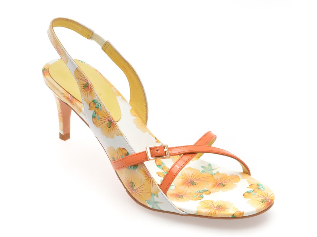 Sandale elegante EPICA galbene