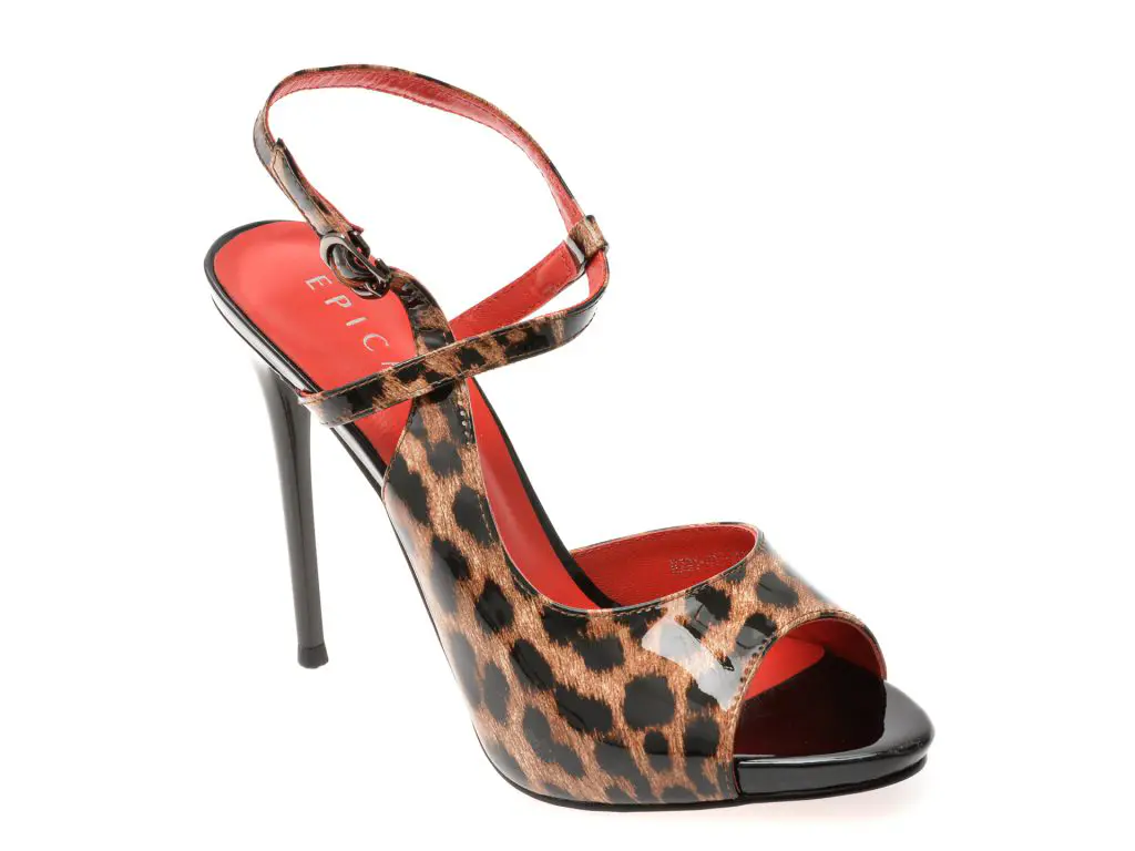 Sandale elegante EPICA maro