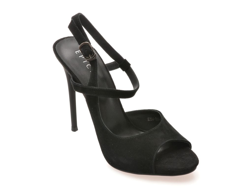 Sandale elegante EPICA negre