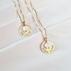 Set 2 lantisoare – Big & Middle Sister – Argint 925 placat cu Aur Galben 18K si charm picatura de Perla-Colectii >> Comori Perlate >> Noutati