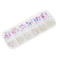 Set cristale unghii Brilliant Rainbow-Manichiura-Nail Art - Ornamente