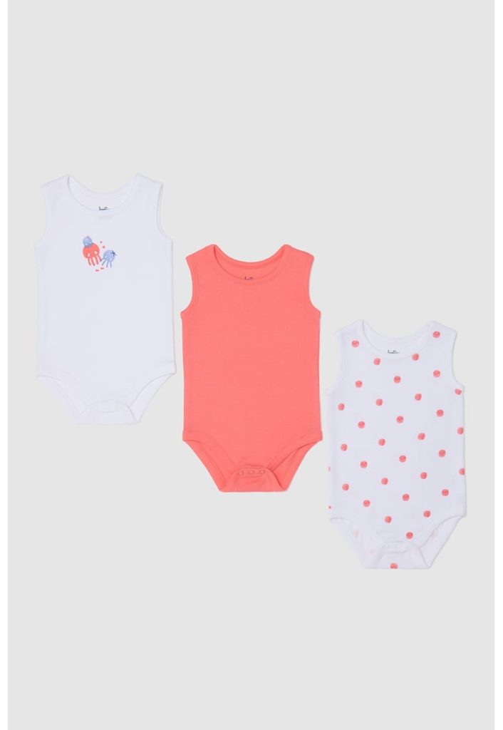 Set de body-uri cu capse - 3 piese-FETE-