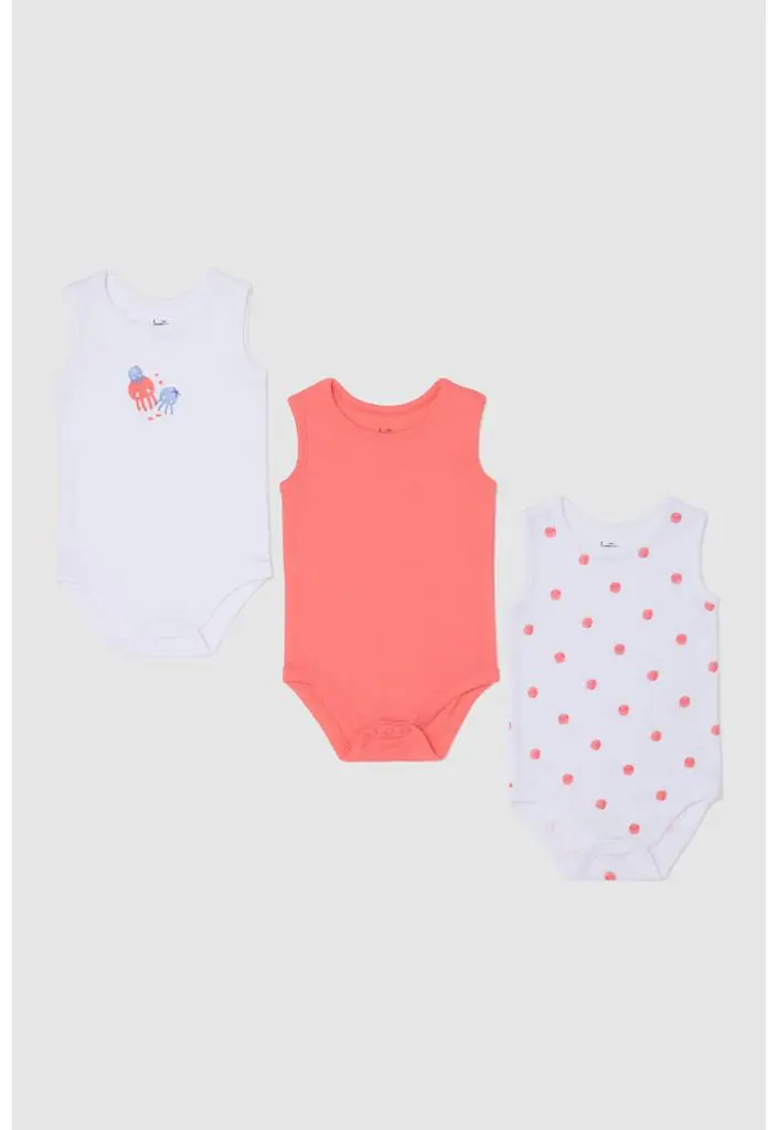 Set de body-uri cu capse - 3 piese-FETE-