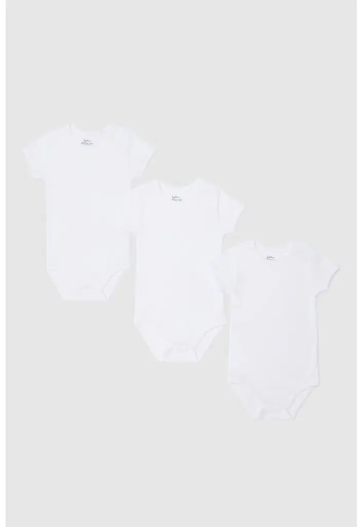 Set de body-uri de bumbac - 3 piese-FETE-