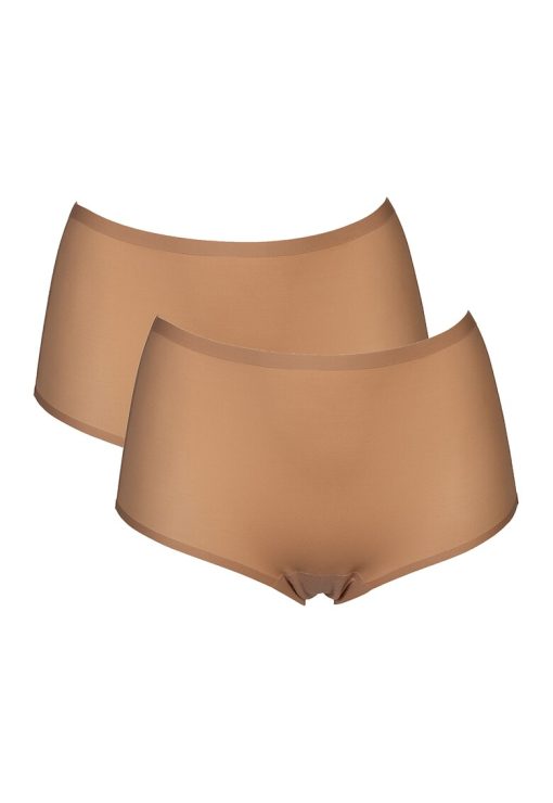 Set de boxeri cu model uni - 2 Perechi-FEMEI-IMBRACAMINTE/Lenjerie intima