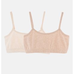 Set de bustiere de bumbac - 2 piese-FETE-