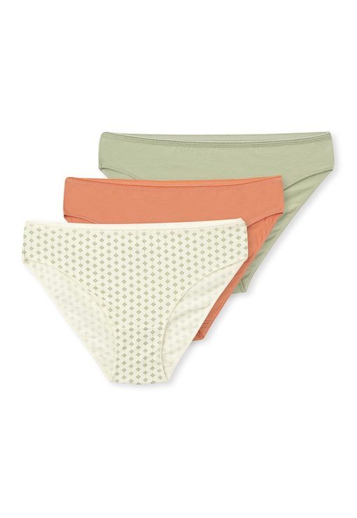 Set de chiloti din amestec de bumbac - 3 perechi-FEMEI-IMBRACAMINTE/Lenjerie intima