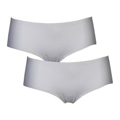 Set de chiloti hipster cu model uni - 2 Perechi-FEMEI-IMBRACAMINTE/Lenjerie intima