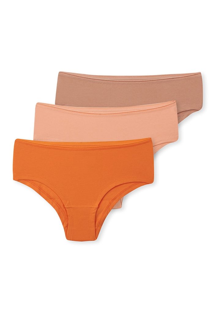 Set de chiloti hipster din amestec de bumbac - 3 perechi-FEMEI-IMBRACAMINTE/Lenjerie intima