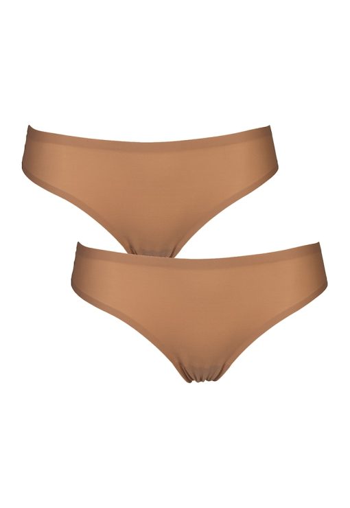 Set de chiloti tanga cu model uni - 2-FEMEI-IMBRACAMINTE/Lenjerie intima