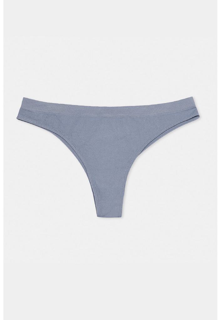 Set de chiloti tanga striati - 3 perechi-FEMEI-