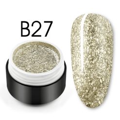 Shiny Platinum Color Gel B27 - B27 - Everin.ro-GELURI COLORATE ❤️