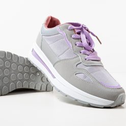 Sneakers dama Martin Gri 4