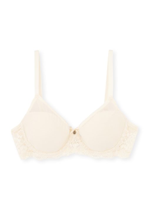 Sutien cu burete si insertii de dantela-FEMEI-