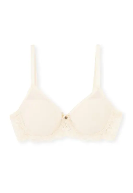 Sutien cu burete si insertii de dantela-FEMEI-