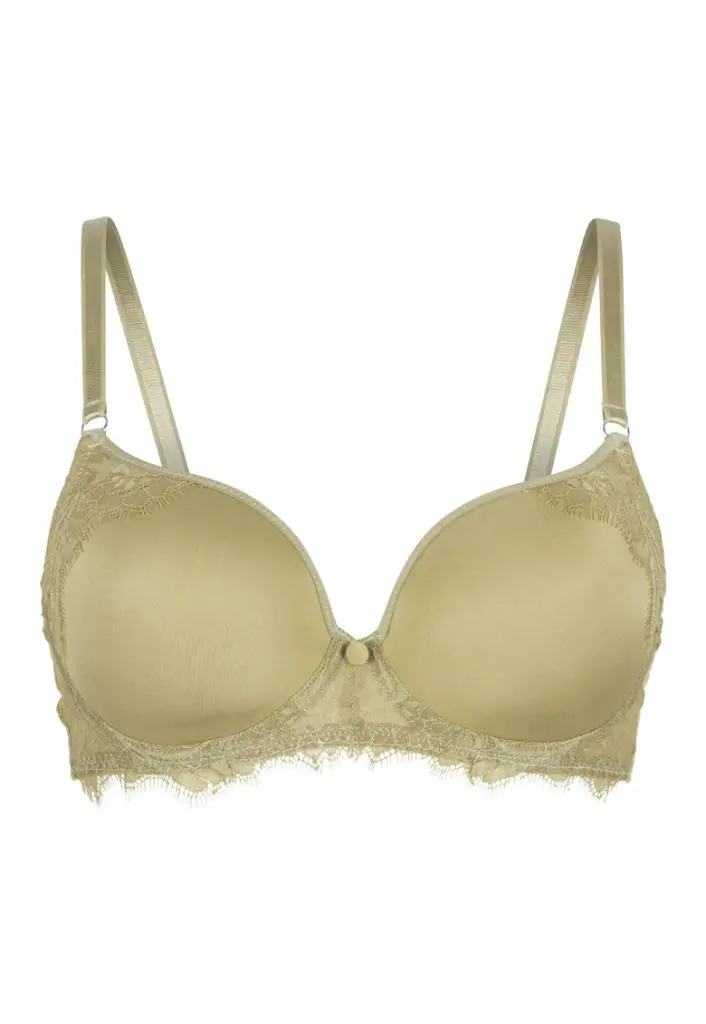 Sutien cu burete si insertii de dantela-FEMEI-