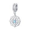 Talisman din argint Blue Crystal Shield-Talismane >> Talismane din Argint (toate)