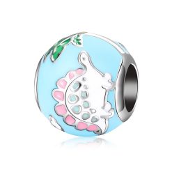 Talisman din argint Dino Blue-Talismane >> Talismane din Argint (toate)