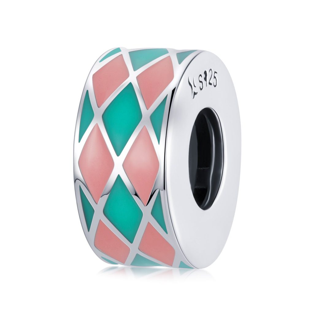 Talisman din argint Duo Colours Mix-Talismane >> Talismane din Argint (toate)