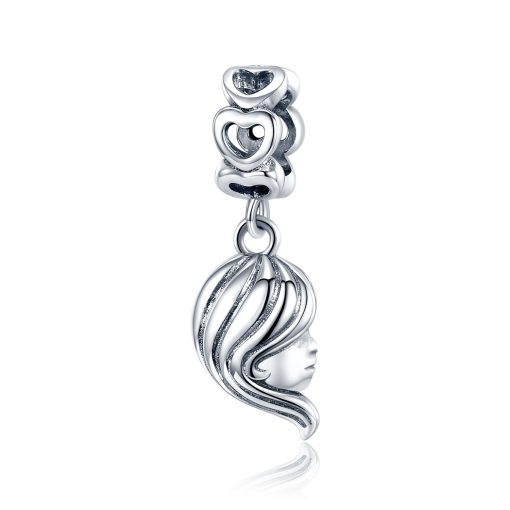 Talisman din argint Girl Face-Talismane