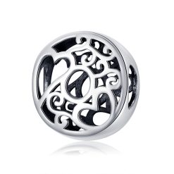 Talisman din argint In Love with Letter O-Talismane >> Talismane din Argint (toate)