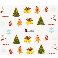A1486-Nail Art > Ornamente Unghii Craciun