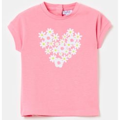 Tricou cu aplicatii crosetate-FETE-IMBRACAMINTE/Tricouri si maiouri