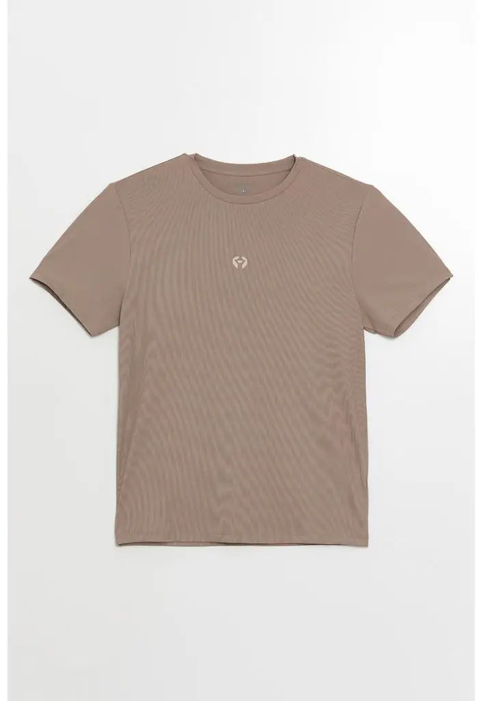 Tricou cu decolteu la baza gatului-BARBATI-