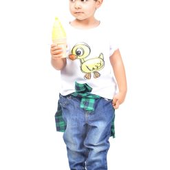 Tricou cu imprimeu grafic-BAIETI-