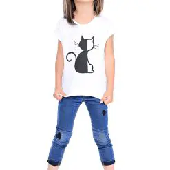 Tricou cu imprimeu grafic-FETE-